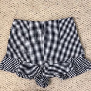 GINGHAM SHORTS